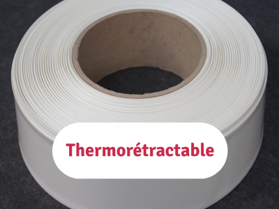 gaines en pvc thermorétractable de type sts